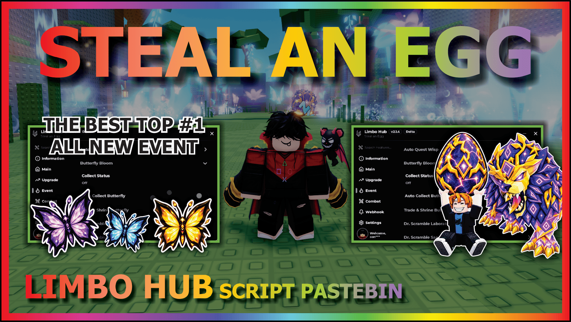 Steal An Egg Script Limbo Hub